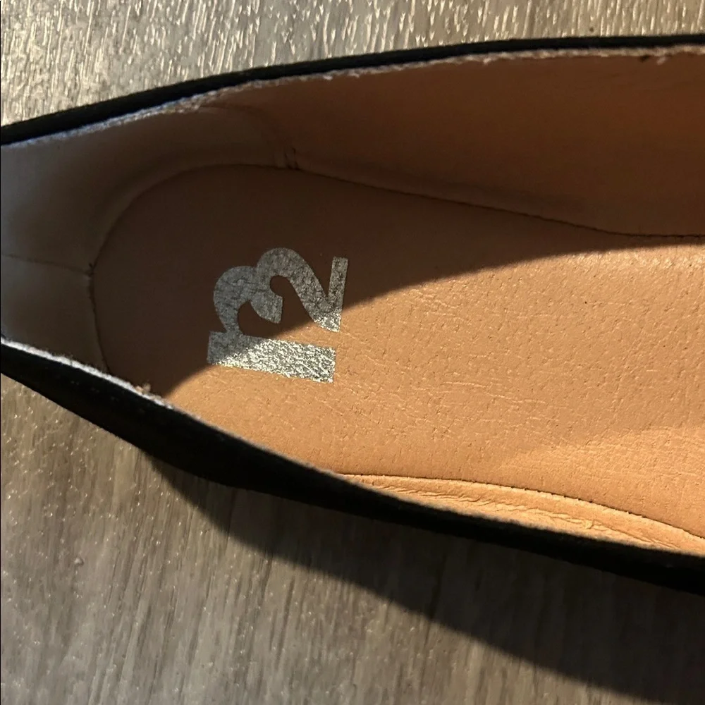 R2 Black Loafers with Silver Studs (NWOT) - Picture 3 of 8